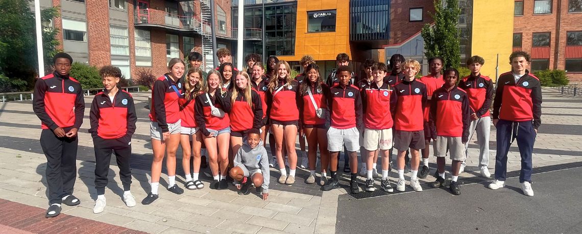 Soccer club group photo