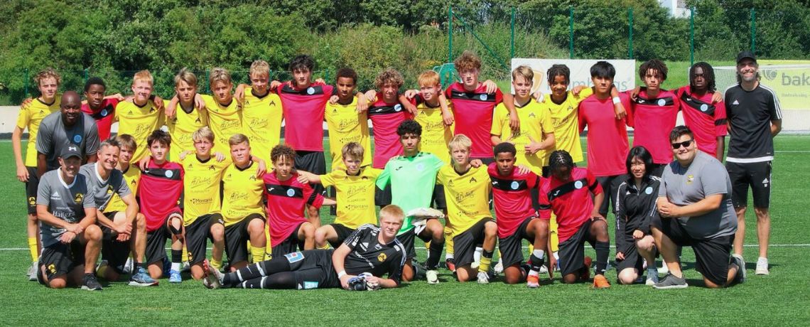 Youth group soccer